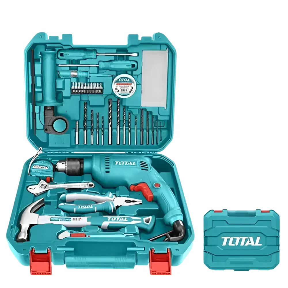 TALADRO 220V 680W C/ MALETIN C/JUEGO DE HERRAMIENTAS