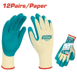 GUANTES DE LATEX-POLYESTER