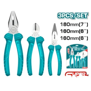 PINZAS UNIVERSAL+PUNTA+CORTE (3PZS) VERDE