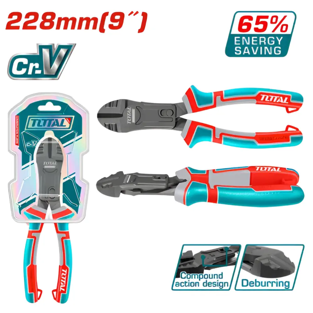 PINZA DE CORTE DIAGONAL 228MM COMPUESTA CRV