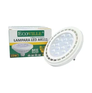 LAMPARA LED AR111 15W GU10 3000K CALIDA - ECOVILLE