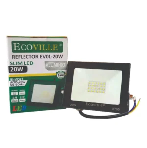 PROYECTOR LED 20W 3000K CALIDA - ECOVILLE