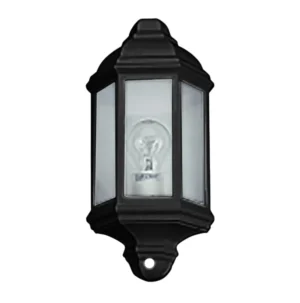 FAROL APLIQUE 3C BISELADO 1L E-27 NEGRO (LG6107)  - ARGO