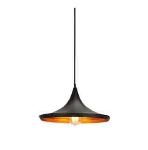 COLGANTE 1L E27 NG METALICO SOMBRERITO (LP-BN2593) - LPZ