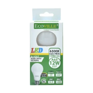 LAMPARA LED BULBO 12W E-27 FRIA - ECOVILLE