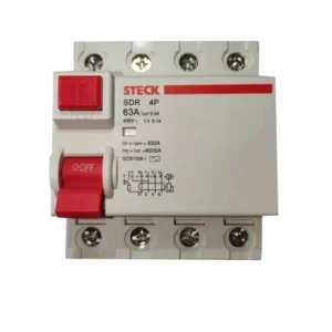 DISYUNTOR DIFERENCIAL 4X63A 30MA -STECK (SDR46330)