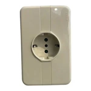 TOMA SCHUKO C/ PLACA LINEA (10764.09)- VIMAR